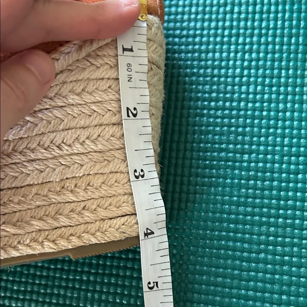 Women's Tan Espadrille Wedge Sandals